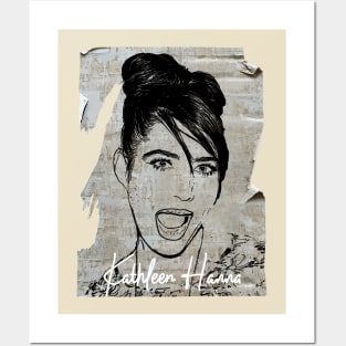 Kathleen Hanna 80s Vintage Old Poster Posters and Art